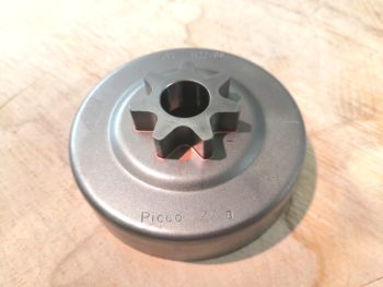 11226402006 Stihl Spur Sprocket 3/8 Lo Pro x7 tooth [LO PRO OPTION] [Stihl 064, MS640, 065, MS650, 066, MS066 Magnum, MS660, MS661]