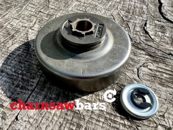 11250071002 Stihl 3/8 x7 tooth Rim [SM INTERNAL] and Sprocket [Stihl 029, MS290, 034, MS340, 036, MS310, MS311, 039, MS390, MS391]