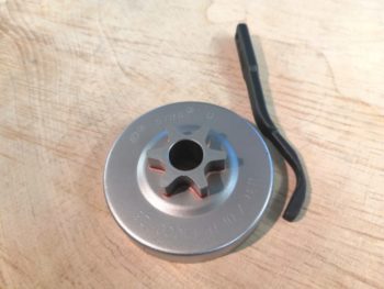 11376402005 Stihl Spur Sprocket 3/8 Lo Pro x6 tooth [Stihl MS192 C-E, MS192T, MS193 C-E, MS193T, Stihl MS194 C-E, MS194T]