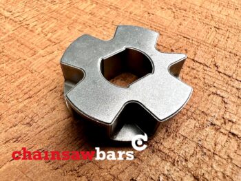 221 528-7 Makita Carving Spur Sprocket 1/4 x9 tooth [Makita DUC3520,DUC4020,DUC4030,DUC3020,UC-3041,UC3541,UC4041, Dolmar AS-3626,AS-3731,AS-3040,ES-33,38,39,42,43]