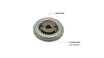 MP21-17-2 Manpa Hard Sanding Wheel 2"[Installed in Multicutter]