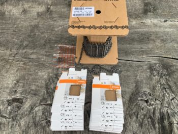 36170000820-63PS Stihl Chisel Unguarded 3/8 Lo Pro .050[1.3mm] 50ft Reel = 820 Drive Links [includes joiners and tie straps]