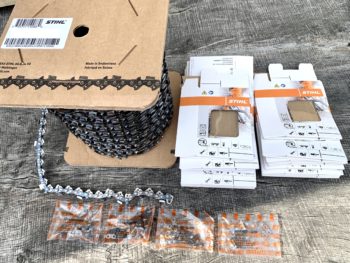 36220001640-35RS Stihl Rapid Super [Chisel] 3/8 .058[1.5mm] 100ft Reel = 1640 Drive Links [includes joiners and tie straps]