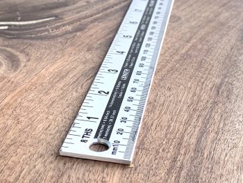 4401 Ruler 300mm Aluminium for Panther Intersect Chainsaw Mill