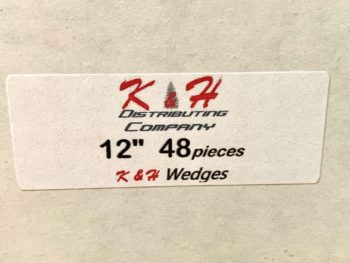 48xKHPFW12 12"[30cm] K+H Felling Wedge [Box of x48 K&H Wedges]