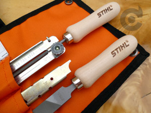 56050071000 Stihl Filing Pouch with 3.2mm File for 1/4" Picco Chain