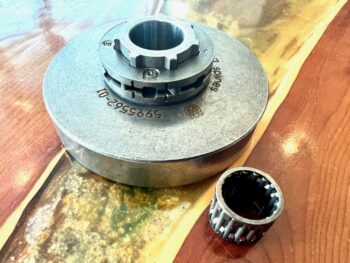 575 26 10-10 Husqvarna 3/8 x7 tooth Rim and Sprocket [Fits 562XP ONLY AFTER Serial Num 20202200049]