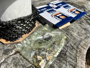 5854042-01 X-Cut S93G Husqvarna 3/8 Lo Pro .050[1.3mm] 100ft Reel = 1640 Drive Links [includes joiners and tie straps]