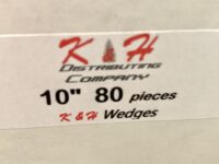 80x KHPFW10 10"[25cm] K&H Wedge [Box of x80 K&H Wedges]