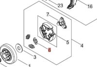 A566-000290 Clutch Spring CS-2511TES, CS-2511WES, CS-2511P