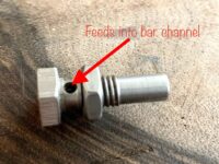 50XAUXBOLT 50X Auxillary Oiler Bolts Chainsaw Mills Improved Version