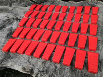 Box of x50 Eco 5.5"[14cm] General Purpose Forestry Wedges