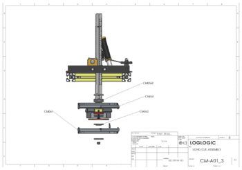 CM061 MkII Saw Guide Thrust Skid [MkII Moveable Skid Version]