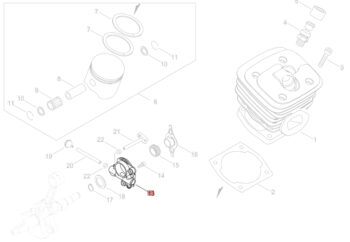 C022-000053 Oil Pump for Echo CS-590, CS-601 and CS-621SX