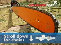 [S5-54] HSSA54-63RQ 54"[136cm] GB Slotted Extra Long 4' Foot Bar [Stihl+Husqvarna] .404 .063 148 drive links