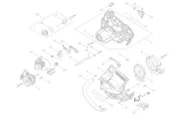 C646-000160 Harness Ring for Echo battery chainsaw DCS-2500T