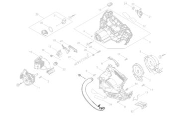 C400-001740 Front Handle for Echo battery chainsaw DCS-2500T