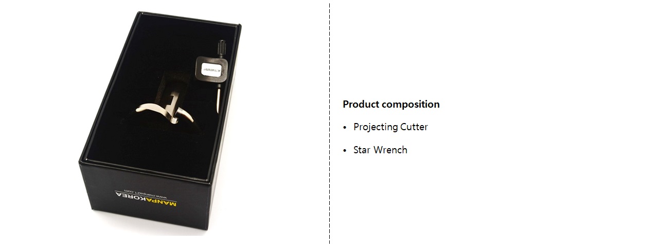 MP21-7 Manpa Projecting Cutter 3" - Image 3