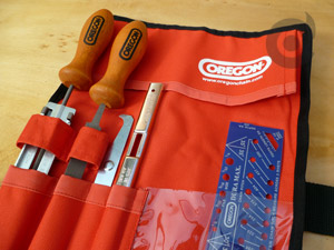 Oregon Pouch with 4.0mm[5/32"] - Files 3/8 Lo Pro and 1/4 Chains