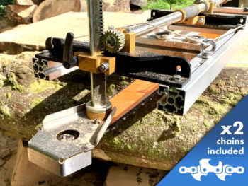 PM60-GB64 Panther Horizon Heavy Chainsaw Mill 60"[155cm] WITH GB 64"[163cm] Milling Bar .404 .063 180 drive links