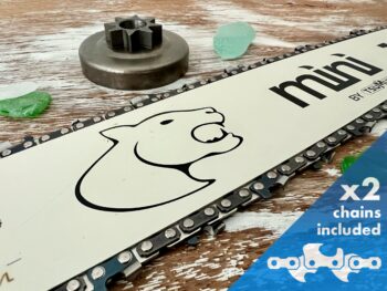 [KIT]8"[20cm] Panther Mini Conversion Kit [Bar+Chains+Sprocket] Echo CS-2511 T/TES/WES 1/4 .043 48 drive links