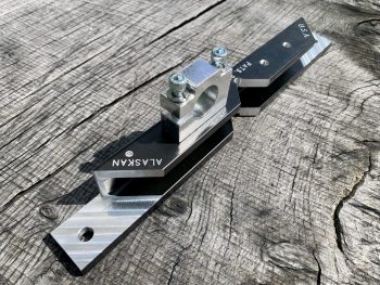 0782FN New Style Granberg Aluminium Cast End Black Bracket With Handle Boss