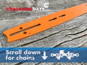 [H3-NS] UHDS25-50WR 24"[62cm] GB Lo Pro Milling Bar[Double Slot] Husqvarna K095 3/8 Lo Pro .050 84 drive links