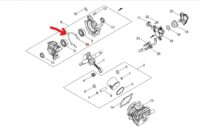 V102-000290 Crankcase Gasket Echo CS-2511TES, CS-2511WES